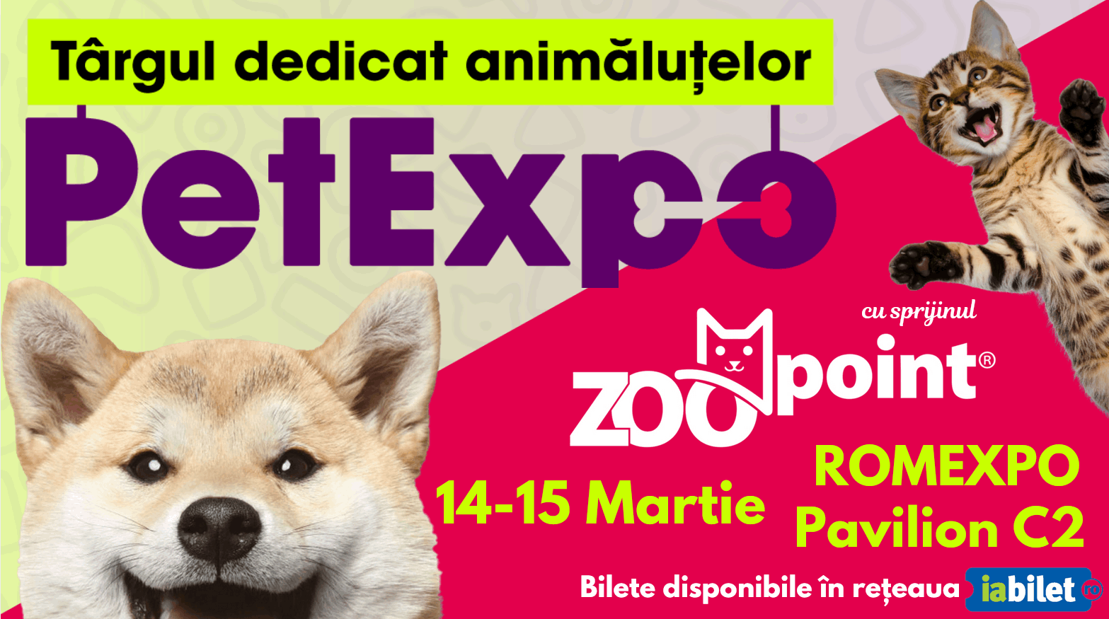 PetExpo 2026: Produse smart și high-tech, concursuri cu premii și activități pentru animalele de companie, weekendul acesta la Romexpo